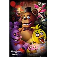 Grupo Erik Editores Five Nights At Freddys Poster- Madera- Varios- 74 x 44 x 3.5 cm